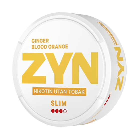 ZYN slim strong ginger blood orange