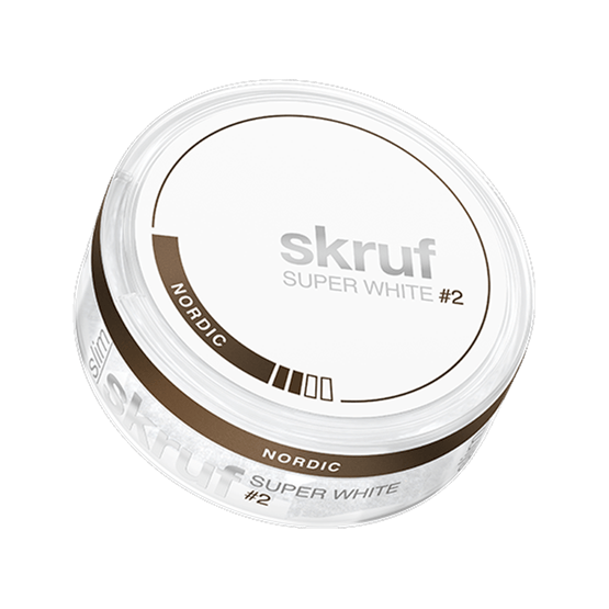 Skruf Super White Slim Slim Nordic #2