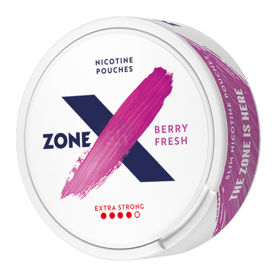 ZONEX Berry Fresh Extra Strong Slim Portion