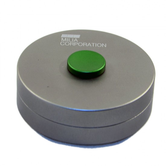 Spin Jar M.C.B. Green Button