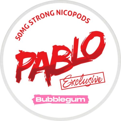 Pablo Exclusive Bubblegum 50mg MyNicco swedish snus online