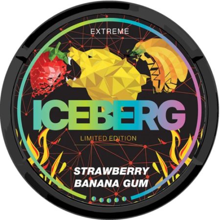 Iceberg Extreme Strawberry Banana Gum 50mg