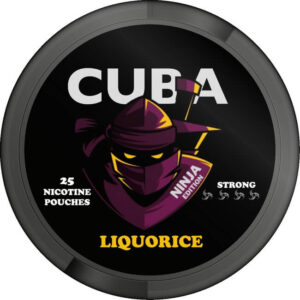 Cuba Light Ninja Liquorice 4mg