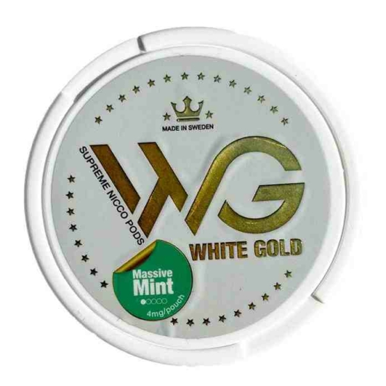 White Gold Massive Mint Light 4mg