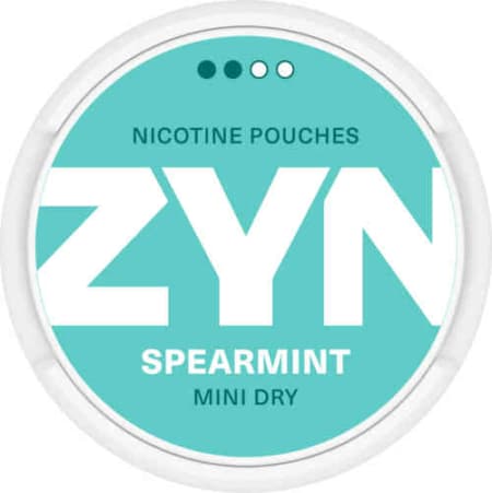 ZYN Spearmint Mini Dry 3mg