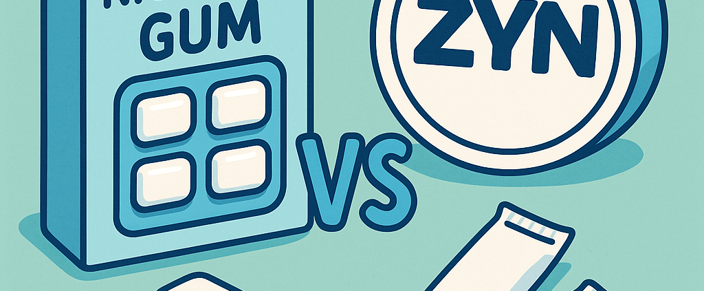 nicotine gum vs zyn