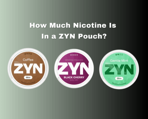 how much nicotine is in a zyn pouch