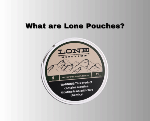 Lone nicotine pouches