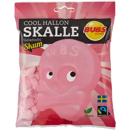 BUBS Cool Raspberry Foam Skulls
