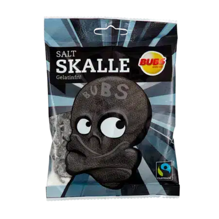BUBS Salt Licorice Skulls